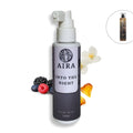 Aira hair mist Into the night bottle with decorative elements on a white background
