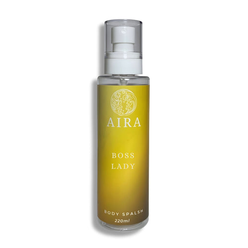 Body Splash bottle name Boss lady Dupe Libre 